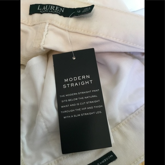 Lauren Ralph Lauren Modern Straight Pants NWT - Picture 7 of 11
